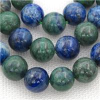 Azurite Beads, round, approx 8mm dia