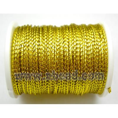 Metallic Cord, Golden