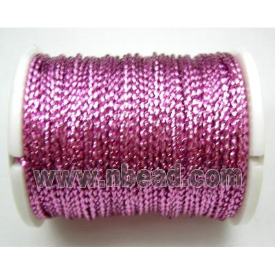 Metallic Cord, purple