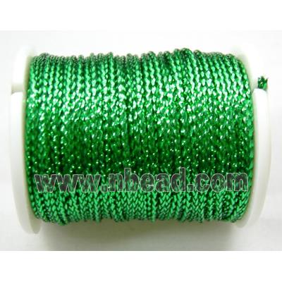 Metallic Cord, Green