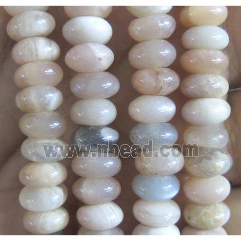 natural Sunstone beads, rondelle