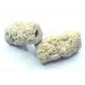 Lava bead, Tube, 11x21mm, 19pcs per st
