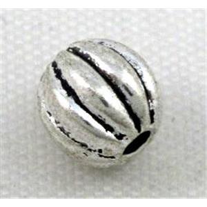 tibetan silver beads non-nickel, approx 6x6mm