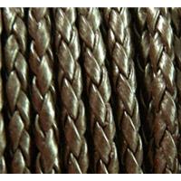 PU Leather Cord, coffee, 3mm dia