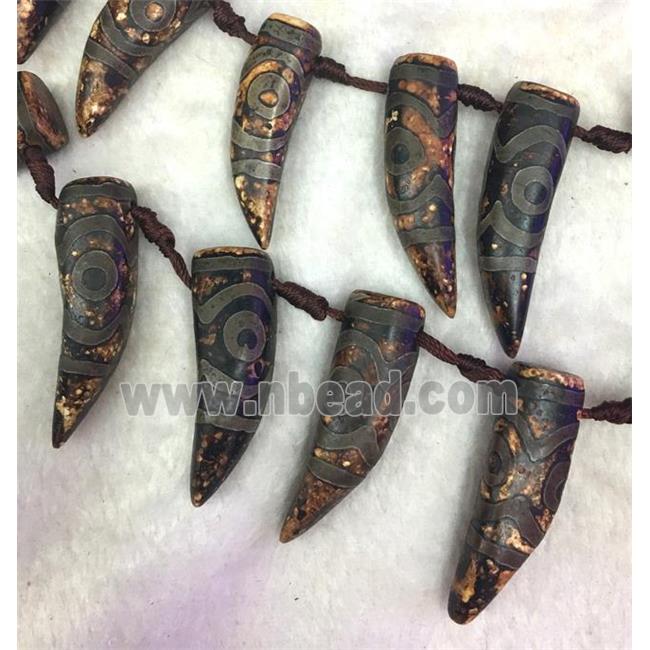 tibetan agate horn beads