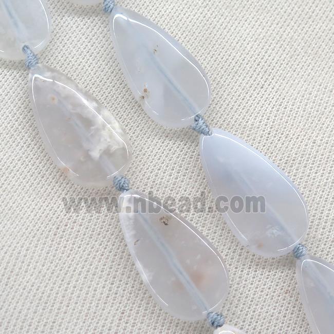 Cherry Agate Beads, teardrop