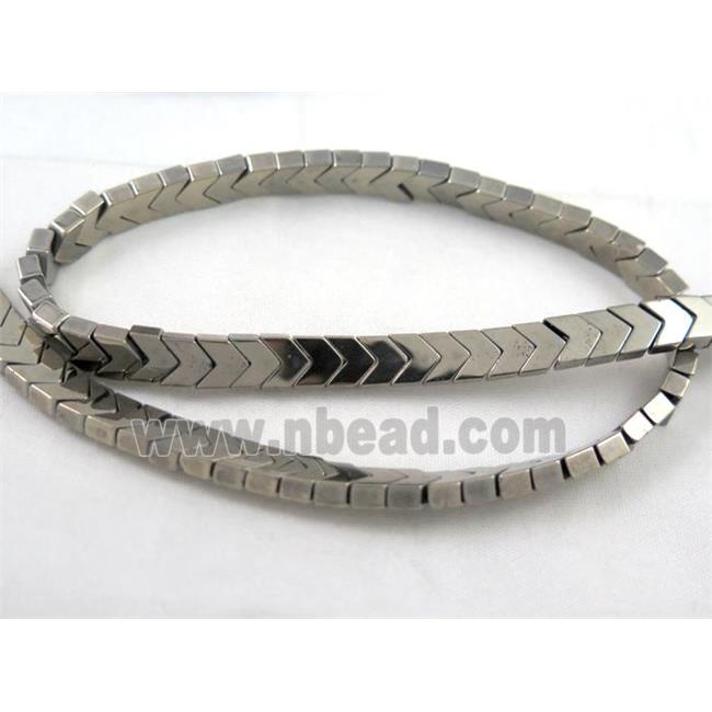 hematite arrowhead beads
