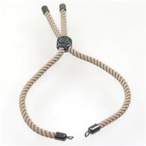 nylon cord bracelet chain, approx 3mm thickness