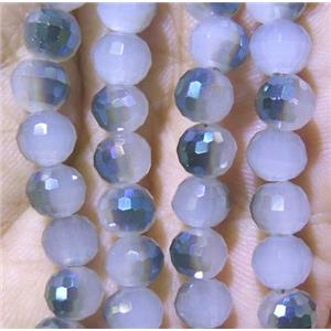 chinese crystal bead, faceted round, approx 8mm dia, 70pcs per st