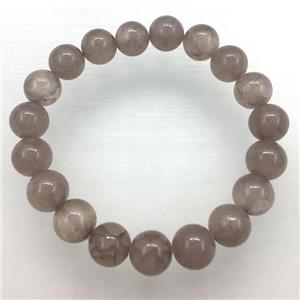 Stretch Jade bracelet, dye, approx 16mm dia, 13pcs per st