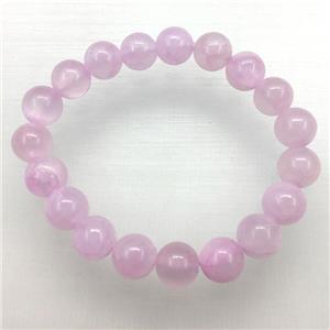 Stretch Jade bracelet, dye, approx 12mm dia, 16pcs per st