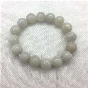 Stretch Jade bracelet, dye, approx 6mm, 28pcs per st