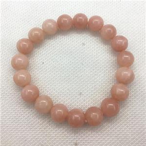 Stretch Jade bracelet, dye, approx 8mm dia, 22pcs per st