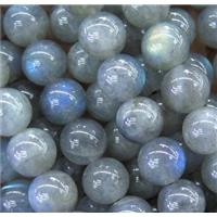 round Labradorite beads, AAA grade, approx 8mm dia