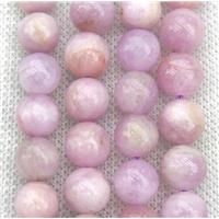 round Kunzite Beads, pink, A-Grade, approx 12mm dia