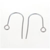 stainless steel hook earring wire, approx 11-22mm