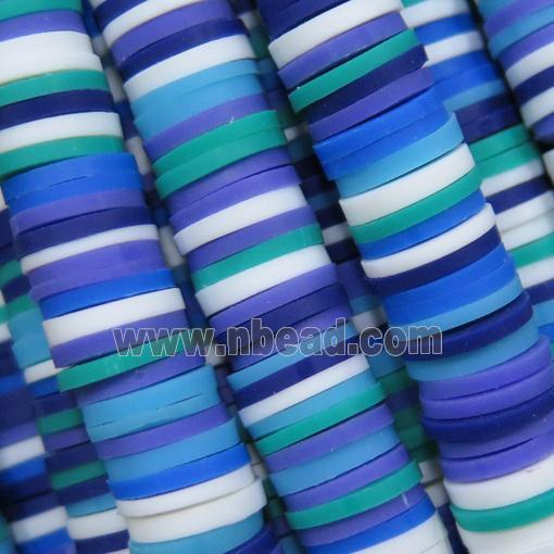 Fimo Polymer Clay heishi beads, mixed color