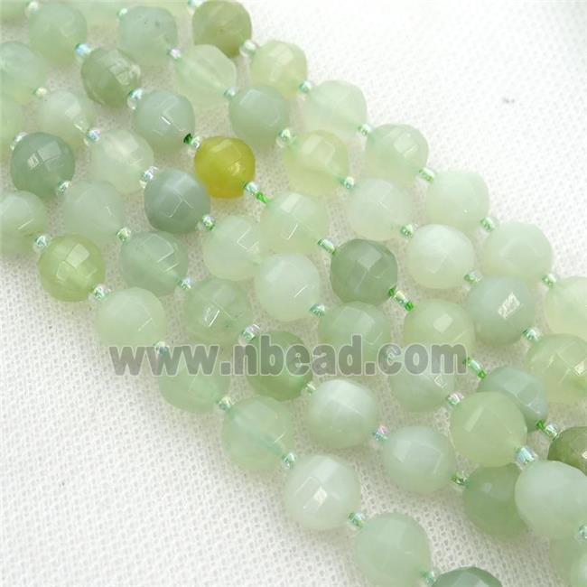 new Mountain Jade lantern beads