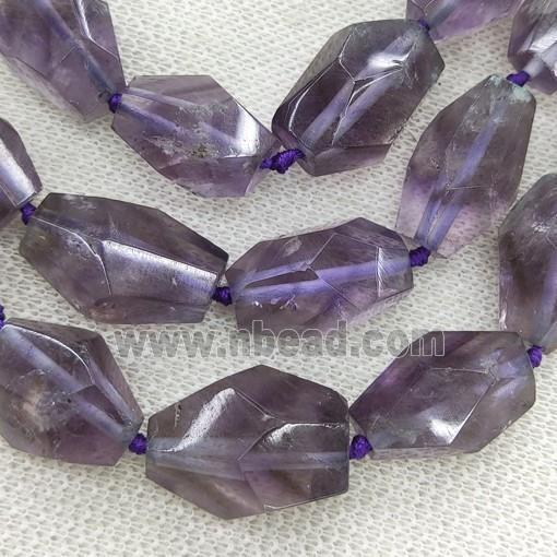 Amethyst Beads, freeform