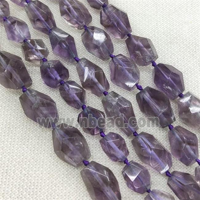 Amethyst Beads, freeform