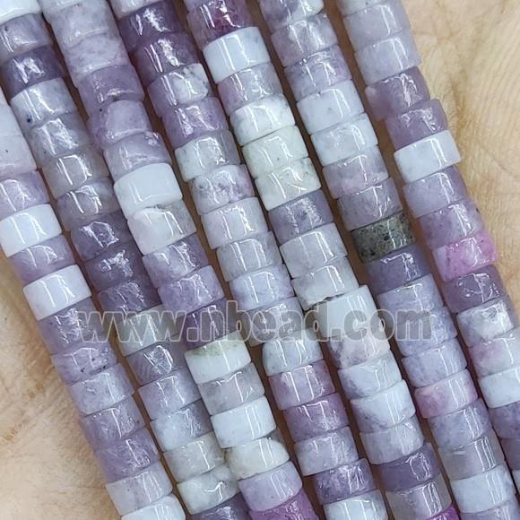 Pink Tourmaline Heishi Beads Dye
