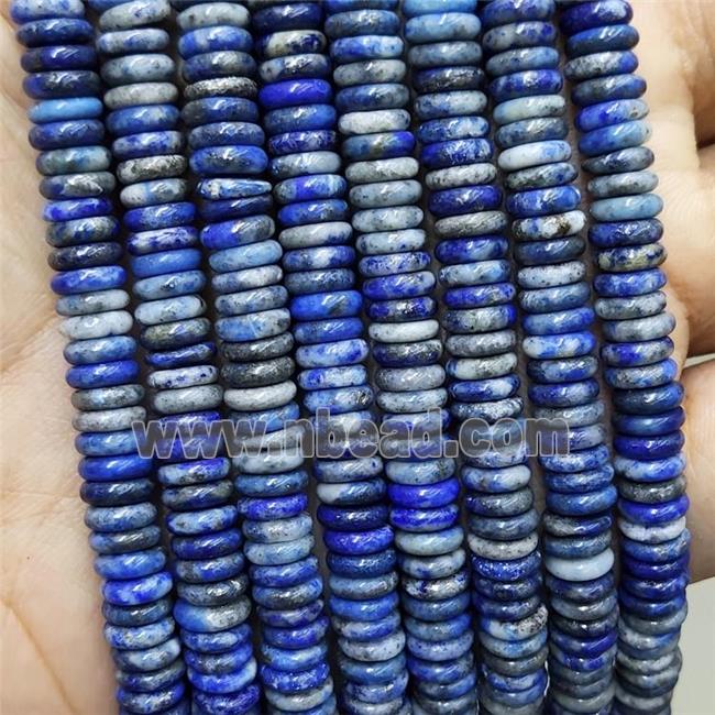 Natural Blue Lapis Lazuli Heishi Beads