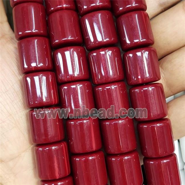Red Resin Column Beads