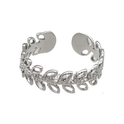 Raw Stainless Steel Ring