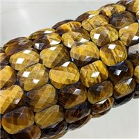 Natural Tiger Eye Stone Bracelet Stretchy, approx 10-14mm