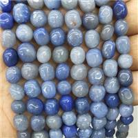 Natural Blue Aventurine Chips Beads Freeform, approx 6-9mm