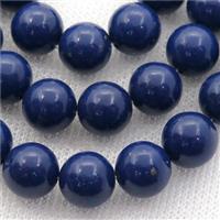lapisblue Spong Jade Beads, round, approx 8mm dia