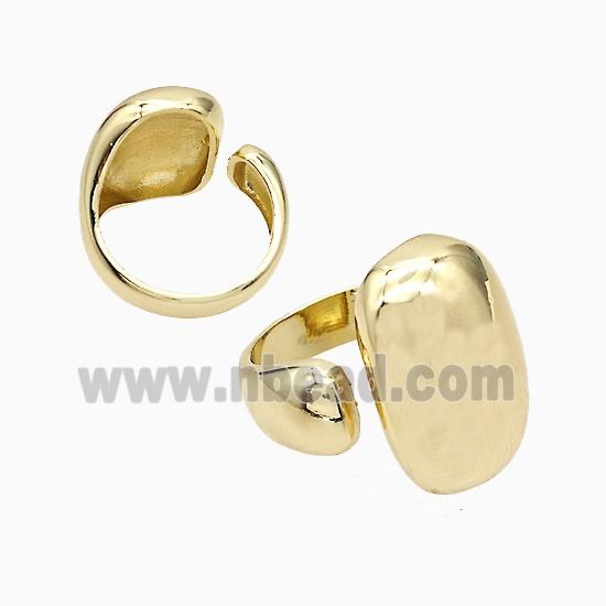 Copper Rings Gold Plated