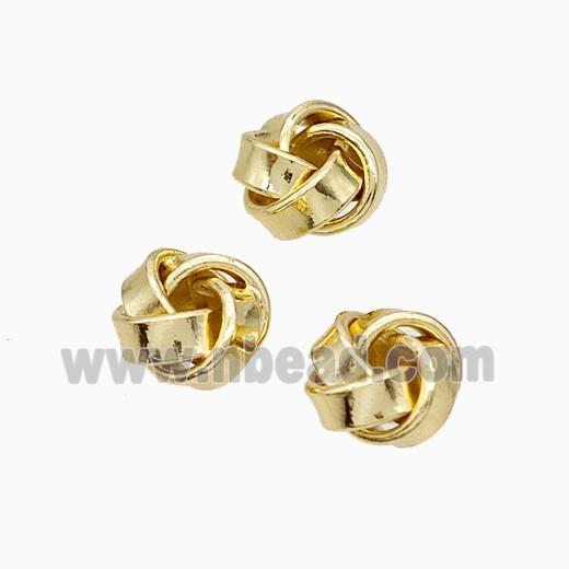 Copper Spacer Beads Gold Plated Rondelle