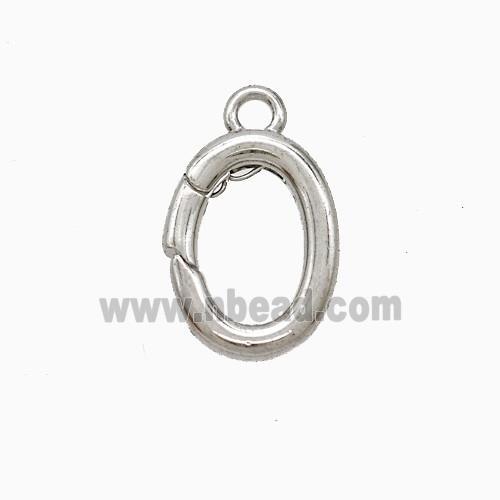 Enamel Copper Pendant, Gold Plated