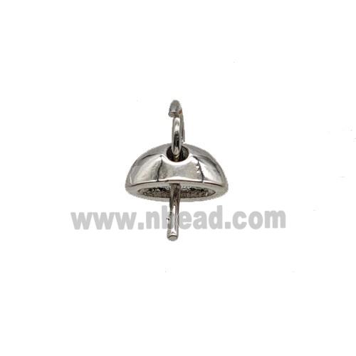 Copper Bail Platinum Plated