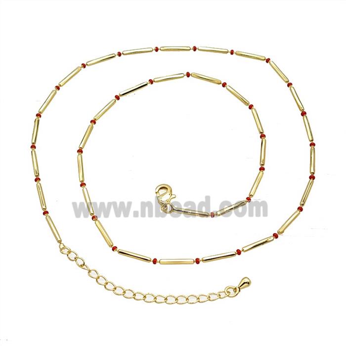 Copper Necklace Chain Gold Plated