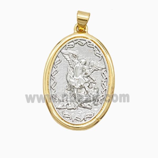 Copper Pendant, Gold Plated