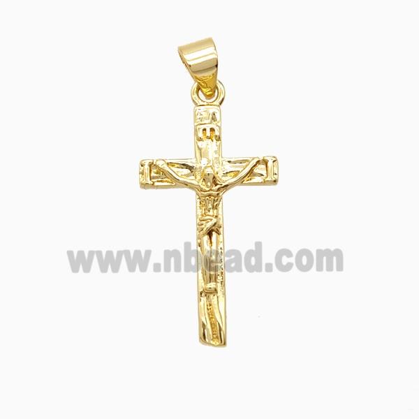 Copper Pendant, Gold Plated