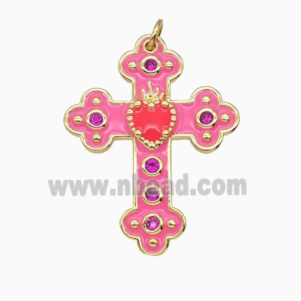 Copper Pendant, Gold Plated