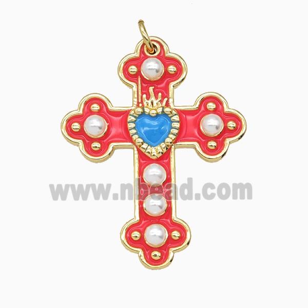 Copper Pendant, Gold Plated