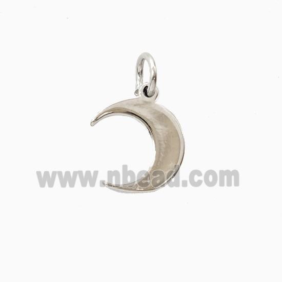 Copper Pendant Pave Zircon, Gold Plated