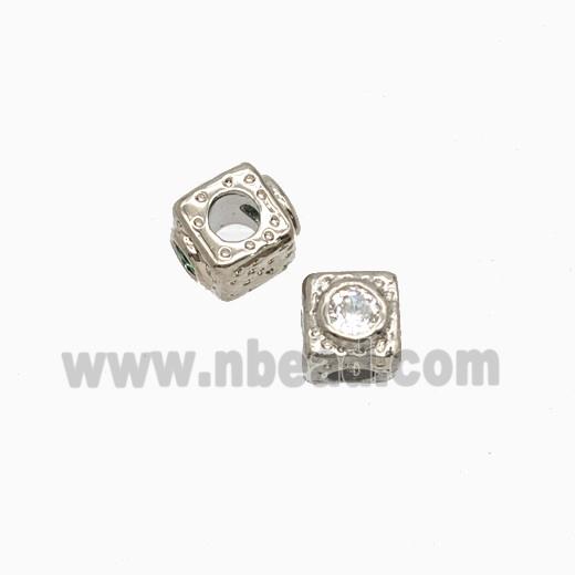 Copper Bead, Platinum Plated