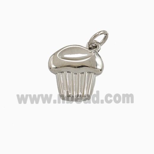 Copper Pendant, Platinum Plated