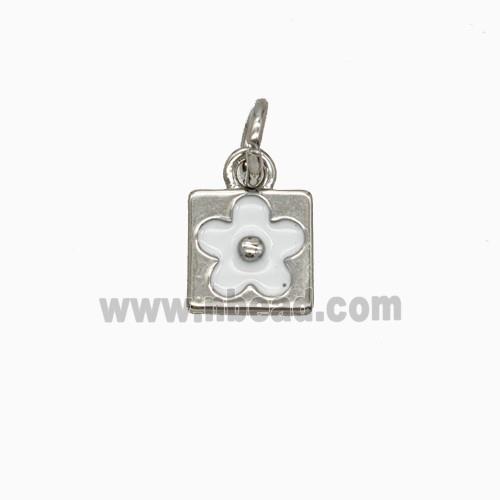 Copper Pendant, Platinum Plated