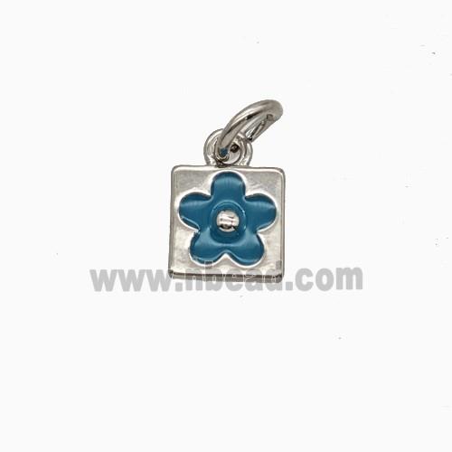 Copper Pendant, Platinum Plated