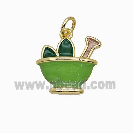 Copper Pendant, Platinum Plated