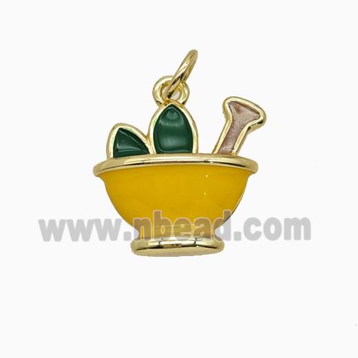 Copper Pendant, Platinum Plated