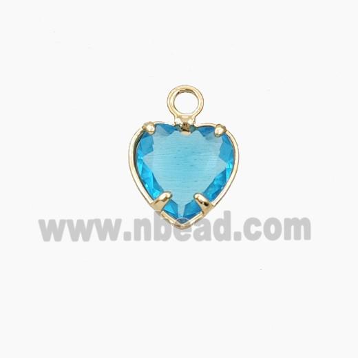 Cubic Zirconia Heart Pendant