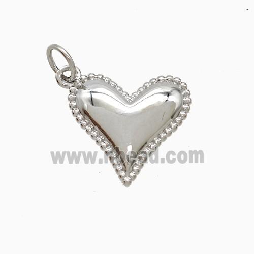 Copper Pendant Pave Zircon, Gold Plated