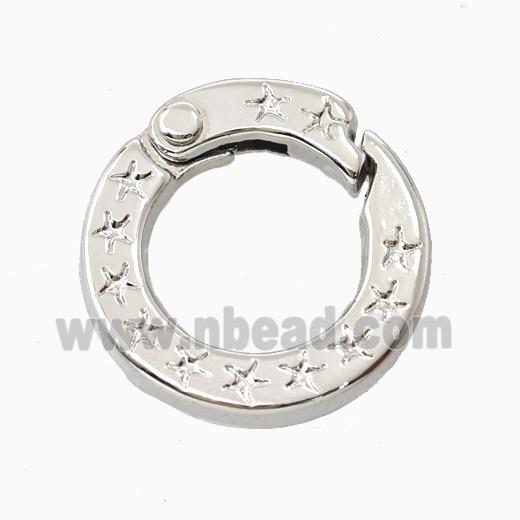 Copper Clasp, Gold Plated